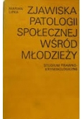 Zjawiska patologii społecznej wśród młodzieży