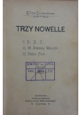 Trzy nowelle 1898r.