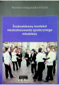 Środowiskowy kontekst niedostosowania społecznego młodzieży