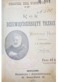 Rok dziewięćdziesiąty trzeci , 1898 r.