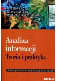 Analiza informacji Teoria i Praktyka