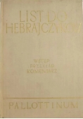 List do Hebrajczyków. Wstęp przekład komentarz