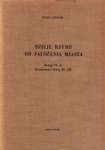 Dzieje Rzymu od założenia miasta księgi VI-X