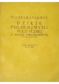 Dzieje polskiej myśli politycznej