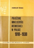 Położenie mniejszości niemieckiej w Polsce 1918-1938