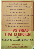 As bread that is broken