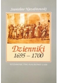 Dzienniki 1695-1700