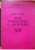 Sejm Warszawski w 1649  50 roku