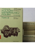 Historia Kultury materialnej Polski Tom 1 do 6