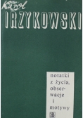 Notatki z życia obserwacje i motywy