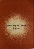 Modlę się do Ciebie Panie