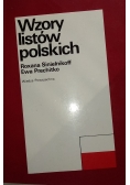 Wzory listów polskich