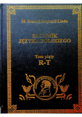 Słownik Języka Polskiego Tom 5 reprint z  1859 r