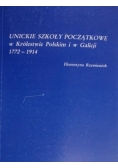 Unickie szkoły początkowe w Królestwie Polskim i w Galicji 1772 1914