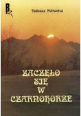 Zaczęło się w czarnohorze