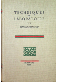 Techniques de laboratoire