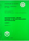 Metodyczny zbiór zadań z wytrzymałości materiałów