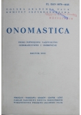 Onomastica rocznik XXXI