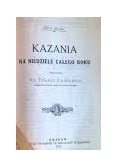 Kazania na niedziele całego roku, 1925 r.