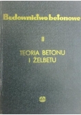Budownictwo betonowe II. Teoria betonu i żelbetu