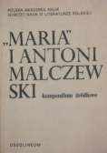 Maria i Antoni Malczewski. Kompendium źródłowe