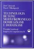 Technologia betonu modyfikowanego domieszkami i dodatkami