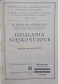 Działania nieskończone, 1948r.