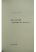 Stateczność i niezatapialność statku