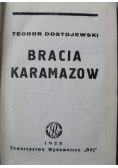 Dzieła Bracia Karamazow  1928 r
