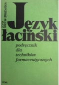 Język łaciński. Podręcznik dla techników farmaceutycznych