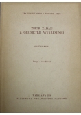 Zbiór zadań z geometrii wykreślnej