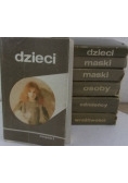 Osoby/Odmieńcy/Galernicy wrażliwości/Maski, tom 1-2/Dzieci, tom 1-2, zestaw 7 książek