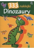 333 naklejki Dinozaury