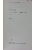 Upadek Konstantynopola 1453