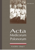 Acta medicorum polonorum