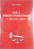 Rola pokrzywdzonego w procesie karnym