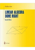 Linear Algebra Done Right