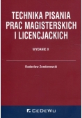 Technika pisania prac magisterskich i licencjackich