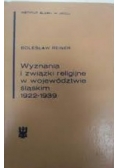 Wyznania i związki religijne w województwie śląskim 1922 - 1939
