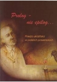 Prolog - nie epilog