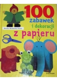 100 zabawek i dekoracji z papieru