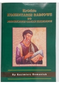 Krótkie komentarze radiowe do niedzielnych czytań mszalnych