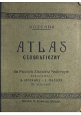 Kozenna atlas geograficzny dla szkół średnich 1923 r.
