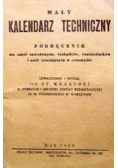 Mały kalendarz techniczny, podręcznik, 1939r.