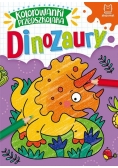 Kolorowanki przedszkolaka Dinozaury