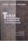 Tekst artystyczny w badaniach lingwistycznych