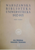 Warszawska Biblioteka Uniwersytecka 1832 - 1871