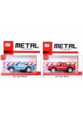 Auto metalowe policja