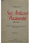 Św. Antoni Padewski, 1931 r.