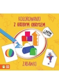 Kolorowanki z grubym obrysem Zabawki